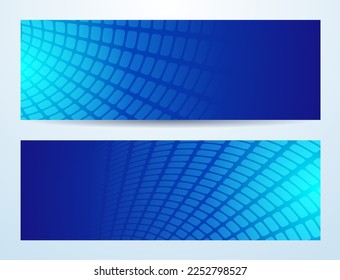 Modern abstract banner vector, simple futuristic background with empty space