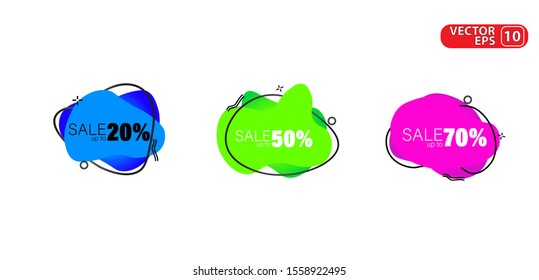 Modern abstract banner with we are hiring word vector illustration . Fluid gradient geometric for minimal banners, logo, flyer, poster, presentation and advertising. Abstract trendy liquid background.