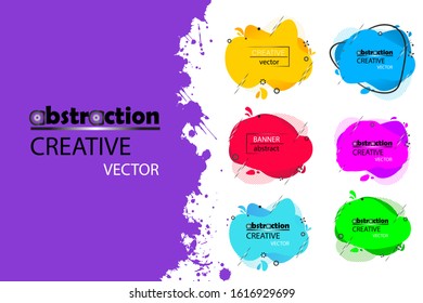 Modern abstract banner with we are hiring word vector illustration . Fluid gradient geometric for minimal banners, logo, flyer, poster, presentation and advertising. Abstract trendy liquid background.