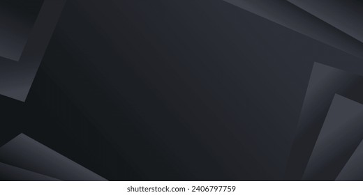 Modern abstract black background with space for design. Vector illustration