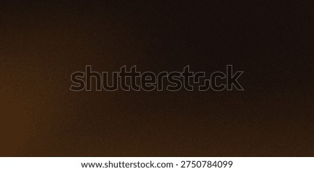 Modern abstract black and brown color gradient background with grainy noise.
