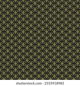  modern abstract black colour circle pattern on light olive colour background.
