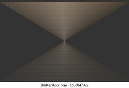 Moderno fondo abstracto negro y dorado vectorial Geometría creativa. ilustración vectorial