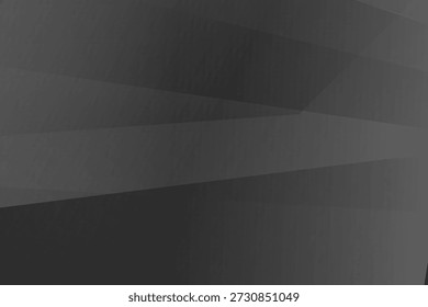 Fondo poligonal negro abstracto moderno con Gradientes grises oscuros y Formas geométricas limpias, estilo tecnológico mínimo, Vector EPS 10.