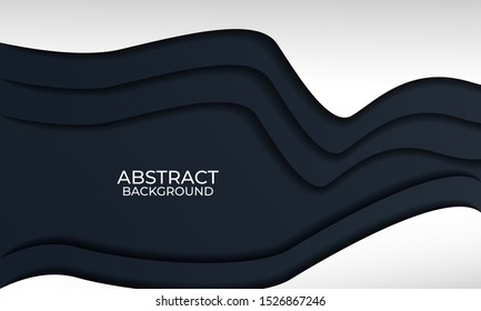Modern abstract black and white background
