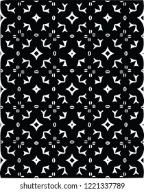 Modern abstract black and white vector pattern decorative design for many creative ideas