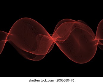 fondo y fondo de fondo de la línea de mezcla abstracta moderna, fondo bonito y fondo rojo