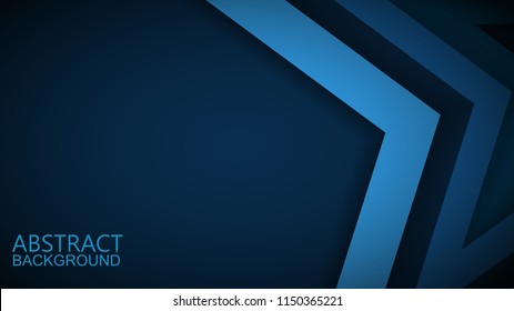 Modern abstract Blue background 