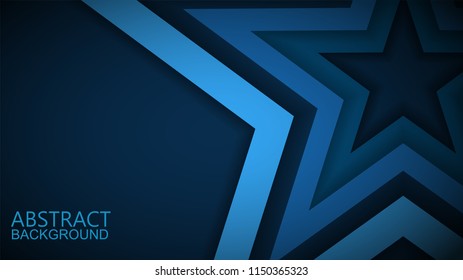 Modern abstract Blue background 