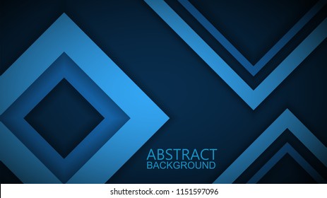 Modern abstract Blue background 