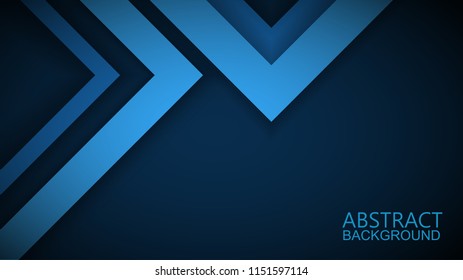 Modern abstract Blue background 