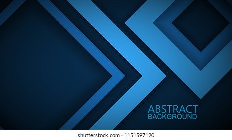 Modern abstract Blue background 