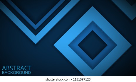Modern abstract Blue background 