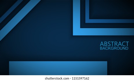 Modern abstract Blue background 