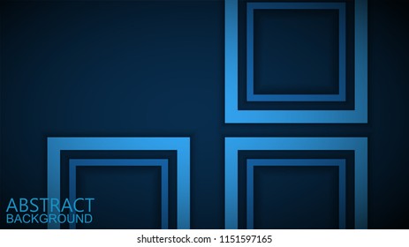 Modern abstract Blue background 