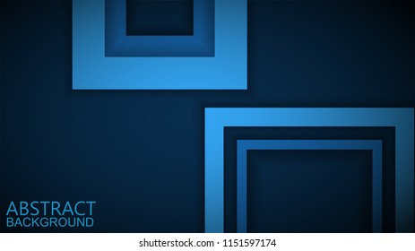 Modern abstract Blue background 