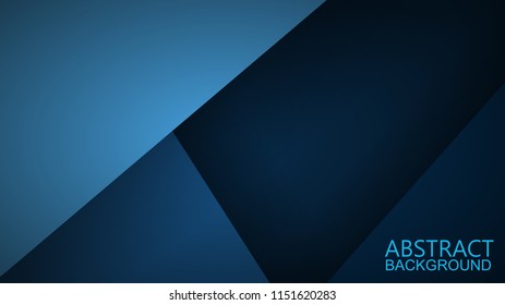 Modern abstract Blue background 