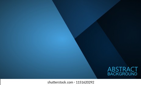Modern abstract Blue background 