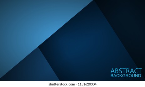 Modern abstract Blue background 