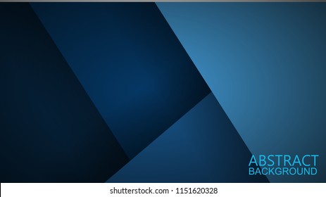 Modern abstract Blue background 