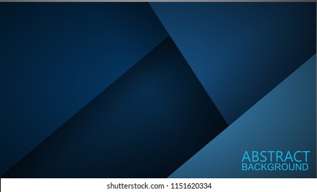 Modern abstract Blue background 