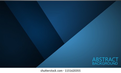 Modern abstract Blue background 