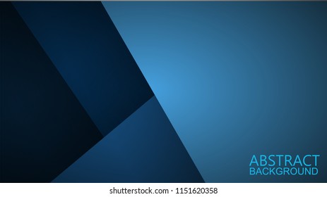 Modern abstract Blue background 