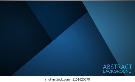 Modern abstract Blue background 