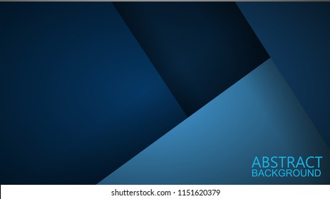 Modern abstract Blue background 