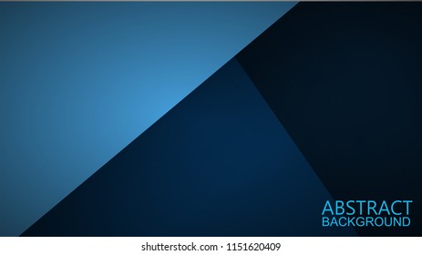 Modern abstract Blue background 