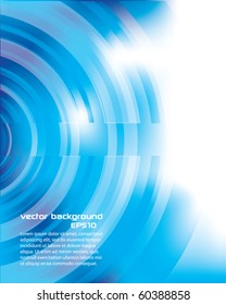 Modern Abstract Blue Background