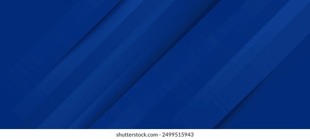 Modern abstract blue background with diagonal line. Simple graphic design element. Futuristic concept. Horizontal banner template with space for your text. background