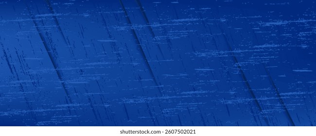 Modern abstract blue background with diagonal line. Simple graphic design element. Futuristic concept. Horizontal banner template with space for your text. Vector 