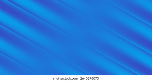 Modern abstract blue background with diagonal line. Simple graphic design element. Futuristic concept. Horizontal banner template with space for your text.