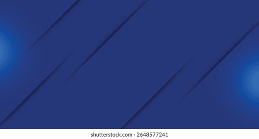 Fondo azul abstracto moderno con línea diagonal. Elemento de Diseño gráfico simple. Concepto futurista.
