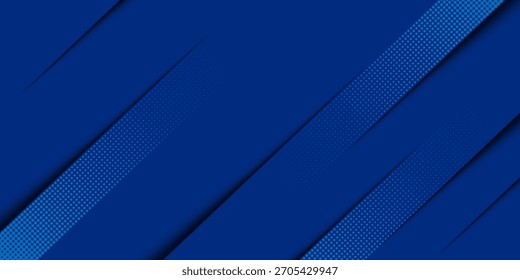 Fondo azul abstracto moderno con línea diagonal. Elemento de Diseño gráfico simple. Concepto futurista. Plantilla de Anuncio Horizontal con espacio para su texto. Vector eps10