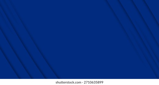 Fondo azul abstracto moderno con línea diagonal. Elemento de Diseño gráfico simple. Concepto futurista. Plantilla de Anuncio Horizontal. traje para bussines, Anuncios