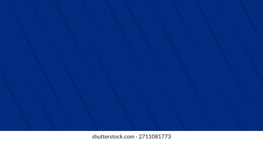 Modern abstract blue background with diagonal line. Simple graphic design element. 