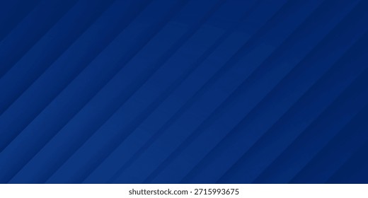 Fondo azul abstracto moderno con línea diagonal. Elemento de Diseño gráfico simple. Concepto futurista. Plantilla de Anuncio Horizontal con espacio para su texto. Vector 