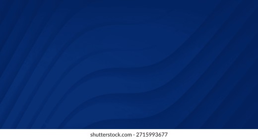 Fondo azul abstracto moderno con línea diagonal. Elemento de Diseño gráfico simple. Concepto futurista. Plantilla de Anuncio Horizontal con espacio para su texto. Vector 