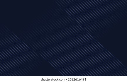 Fondo azul Abstractas moderno con Vector de líneas geométricas. 