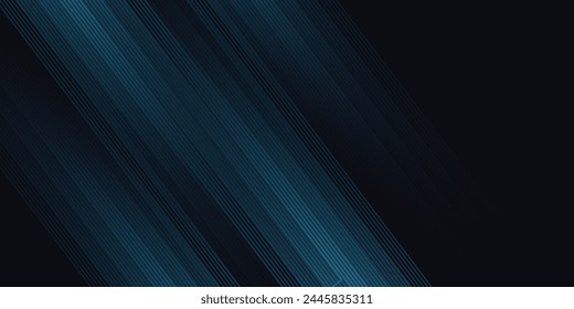 Modern abstract blue background with glowing geometric lines.