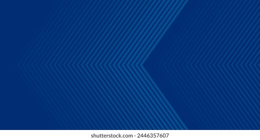 Modern abstract blue background with glowing geometric lines. Blue gradient hexagon shape design. Futuristic technology concept. Suit for businessmodern background line wave