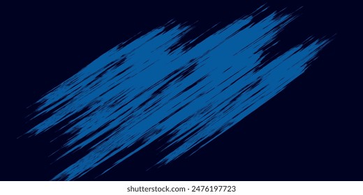 Fondo azul abstracto moderno con líneas geométricas brillantes. Diseño de forma hexagonal de degradado azul. Concepto de tecnología futurista.
