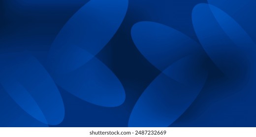 Fondo azul abstracto moderno con líneas geométricas brillantes. Diseño de forma hexagonal de degradado azul. Concepto de tecnología futurista.	