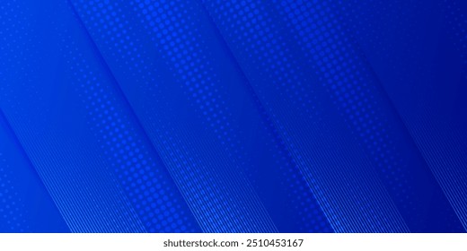 Fondo azul abstracto moderno con líneas geométricas brillantes. Diseño de forma hexagonal degradado azul. Concepto de tecnología futurista.	