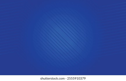 Modern abstract blue background with glowing geometric lines. Blue gradient hexagon shape design. Futuristic technology concept. Vector Illustration