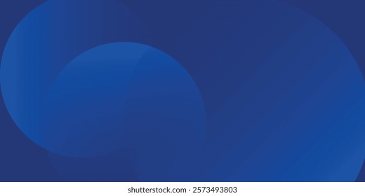 Modern abstract blue background with glowing geometric lines. Blue gradient hexagon shape design. Futuristic 