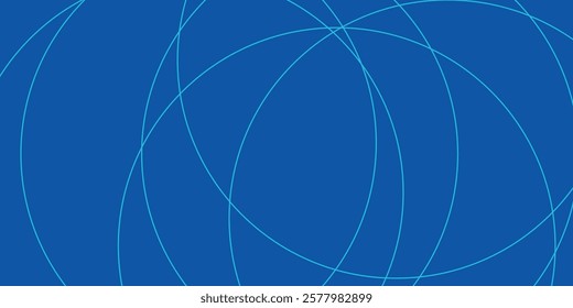 Modern abstract blue background with glowing geometric lines. Blue gradient hexagon shape design