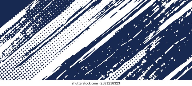 Modern abstract blue background with glowing geometric lines. Blue gradient hexagon shape design. Futuristic technology concept.	